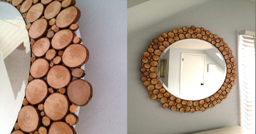 DIY Decorating Tip How relook A Mirror