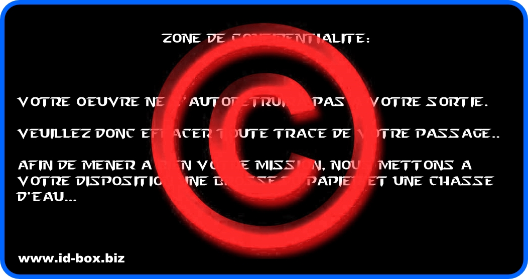 Message toilettes propres  afficher